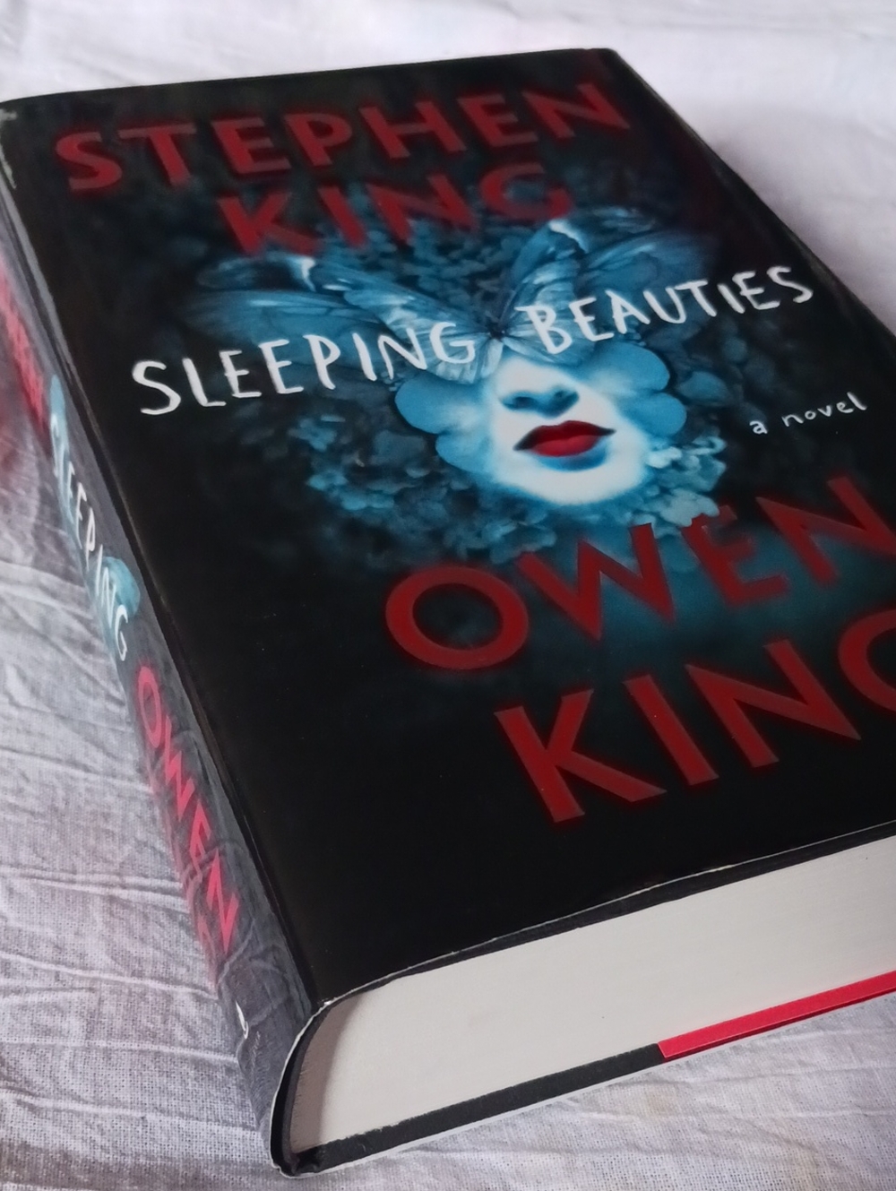 "Sleeping Beauties" Hardcover Book - Black & Red Cover, 1st Edition